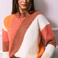 Ellis Pattern Jumper - Orange