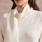 Sharon Knitted Scarf Jumper - Beige