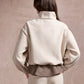 Amanda Chech Sweatshirt - Beige and Brown