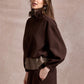Amanda Chech Sweatshirt - Chocolate Brown