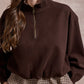 Amanda Chech Sweatshirt - Chocolate Brown