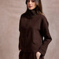 Diane Sweatshirt - Chocolate Brown