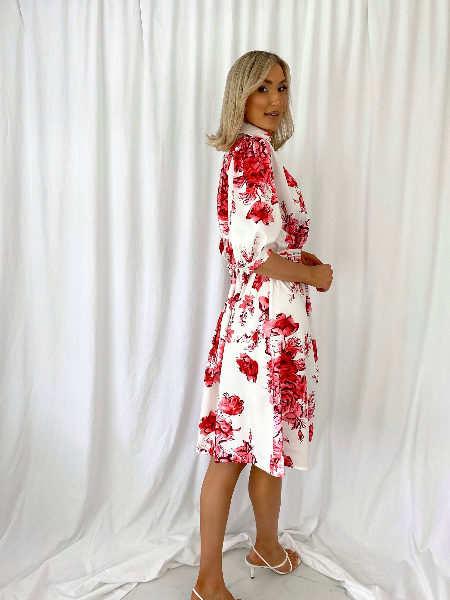 Sonia Floral Midi Dress