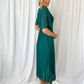 Suzy Pleated Dress - Green