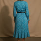 Vivian Floral Dress - Blue