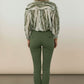 Martina Trousers with Front Pockets - Khaki
