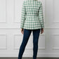 Martha Green Check Blazer