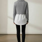 Tanya All In One Knit & Shirt - Grey