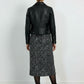 Bia Faux Leather Jacket - Black