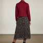 Vivi Light Crop Suede Jacket - Burgundy