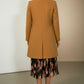 Nicole Button Down Coat - Camel