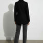 Nicole Button Down Coat - Black