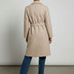 Rachel Belted Maxi Coat - Light Camel