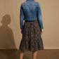 Jenny Crop Denim Jacket - Blue