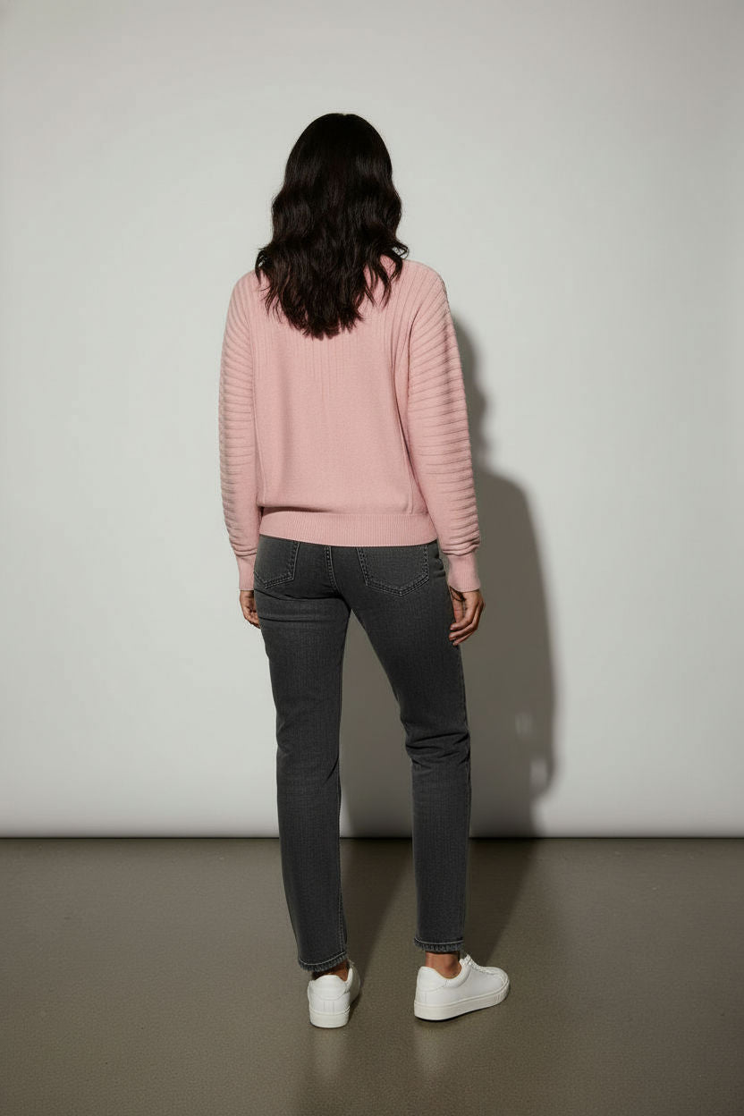Luna Pink Knit  Jumper