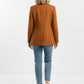 Luna Single Button Coat - Camel