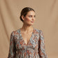 Nancy short printed dress
