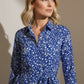 Stacey Blue Button Up Dress