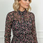 Nessa Shirt Style Dress - Black