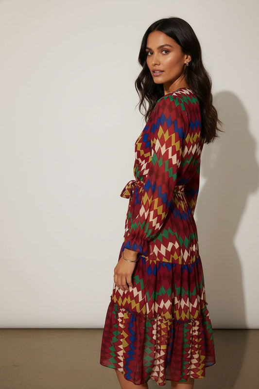 Carla Printed Dress