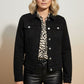 Zoey Black Denim Jacket