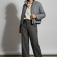 Ruth Bomber Jacket - Grey