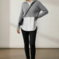 Tanya All In One Knit & Shirt - Grey
