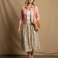 Peach Denim Jacket