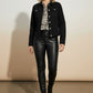 Zoey Black Denim Jacket