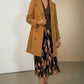 Nicole Button Down Coat - Camel