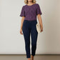 Martina Trousers with Front Pockets - Navy