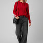 Sonya hooded jumper - Red