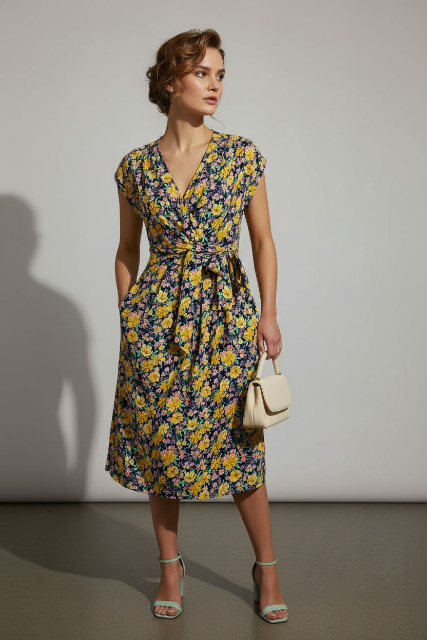 Norma Floral Pencil Dress
