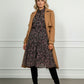 Nessa Shirt Style Dress - Black