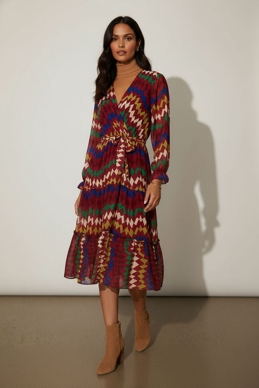Carla Printed Dress