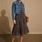 Jenny Crop Denim Jacket - Blue