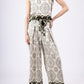 Joyce Printed Summer Set - Olive Green