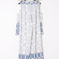 Joyce Printed Summer Set - Blue