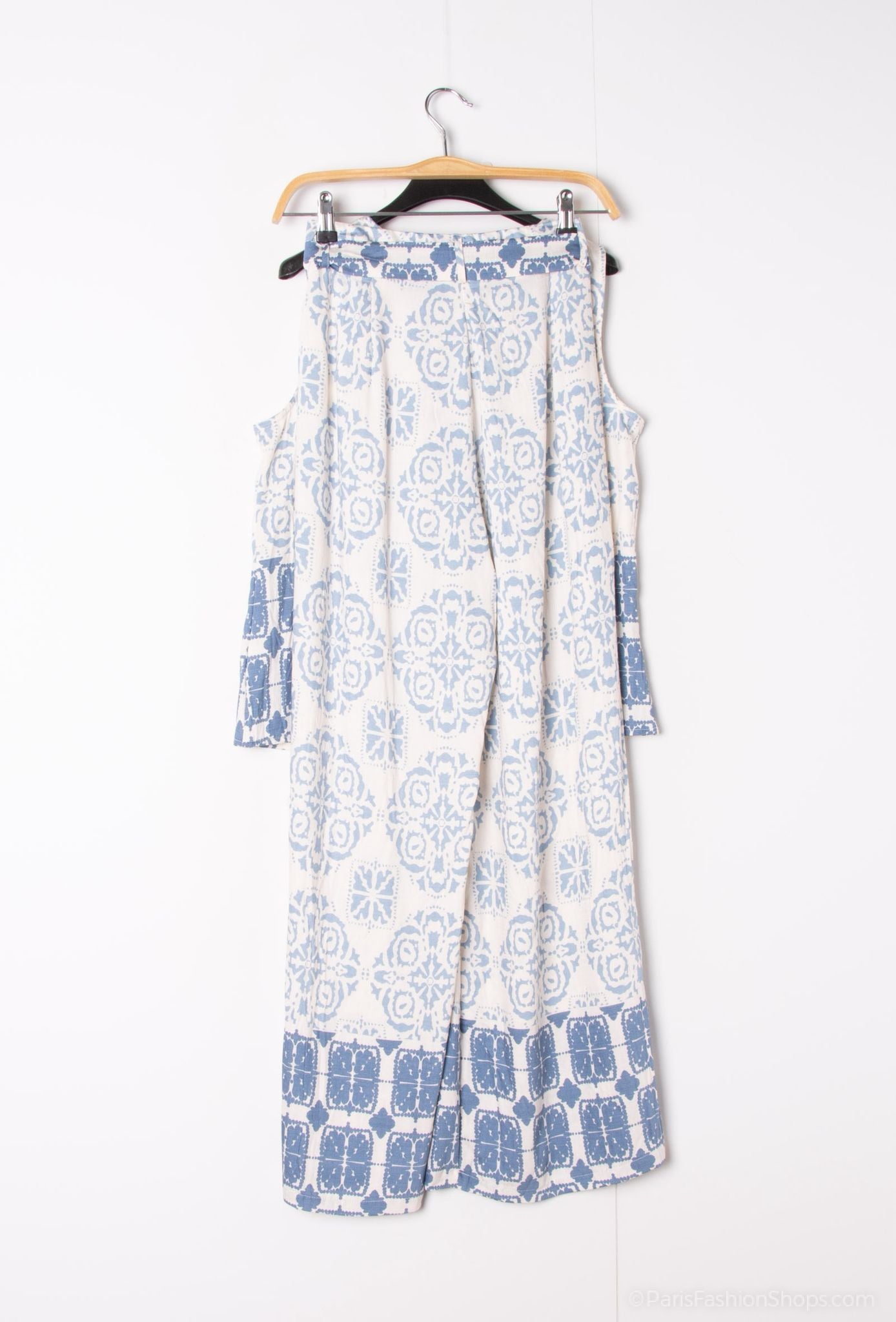 Joyce Printed Summer Set - Blue