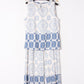 Joyce Printed Summer Set - Blue