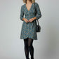 Vivian Printed Short Dress