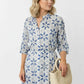 Elizabeth Oversized Maxi Dress - Blue