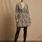 Nancy short printed dress