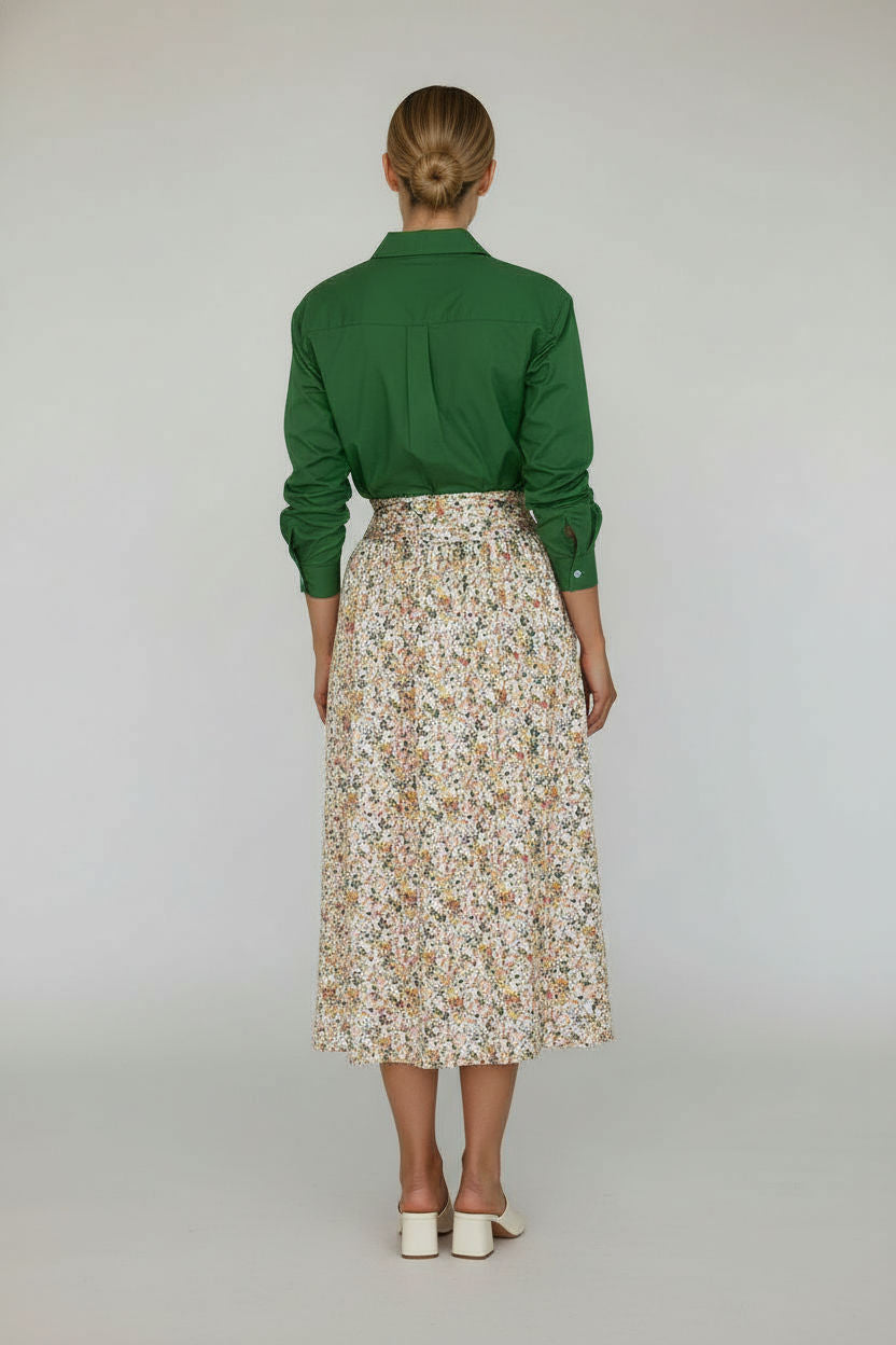 Judy Floral Maxi Skirt