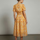 Michaella Printed Dress - Yellow