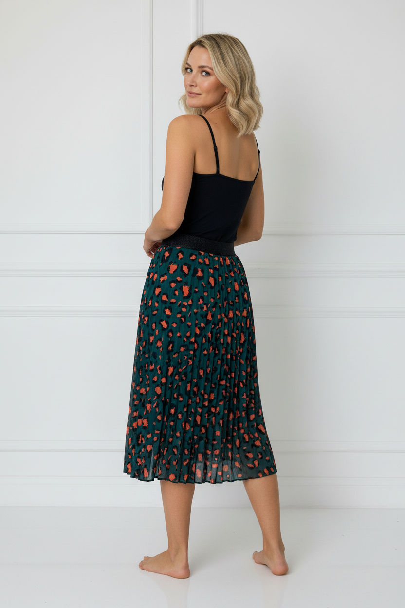 Molly Animal Printed Skirt