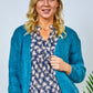 Lucy Knitted Cardigan - Petrole