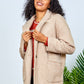Beige Coat with pockets