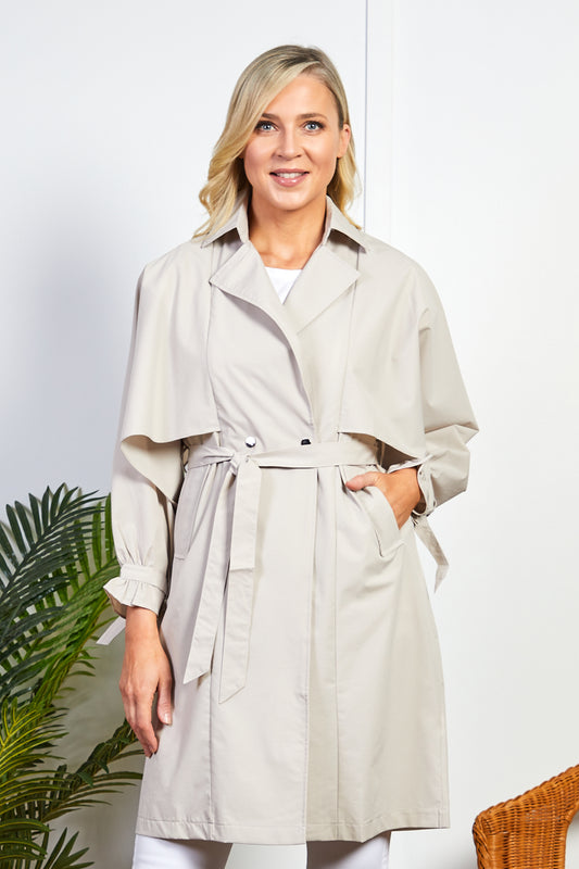 Chloe Light Beige Trench Coat