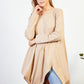 Carmen Beige Oversized Top